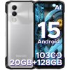 Smartfón DooGee BLADE 20 4 GB / 128 GB 4G (LTE) sivý