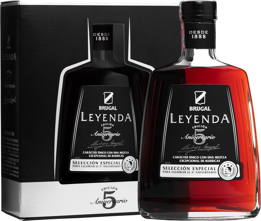 Brugal Leyenda 5 Aniversario 38% 0,7 l (kartón)