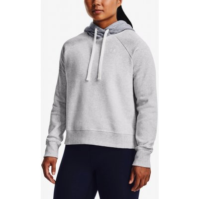 Mikina Under Armour Rival Fleece CB Hoodie-GRY