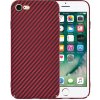 Techsuit Kryt Carbonite FiberShell pre iPhone 7 / iPhone 8 / iPhone SE 2, SE 2020 / iPhone SE 3, SE 2022 – červená