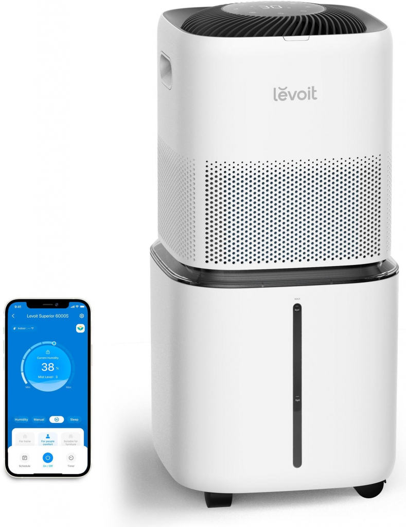 Levoit Superior 6000S: inteligentný čistič vzduchu pre zdravšiu domácnosť a príjemnú atmosféru.