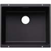Drez Blanco SUBLINE 500 U INFINO SILGRANIT ČERNÁ BEZ ODTOKOVÉ ARMATURY - 527794