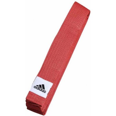 Pásek (judo, Karate) Adidas CLUB - červený