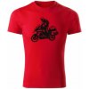 T-ričko BMW GS tour pánske tričko Farba trička: Červená, Veľkosť: 3XL