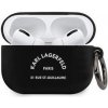 KLACAPSILRSGBK Karl Lagerfeld Rue St Guillaume Pouzdro pro Airpods Pro Black