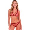 Passion - belissana bra + thong set burgundy s/m
