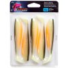Fox Rage Zander Pro Shad Ultra UV Single Color Packs Hot Olive 7,5 cm 5 ks