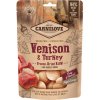 CARNILOVE Raw Freeze Dried Snacks Venison & Turkey maškrty pre psov 60 g