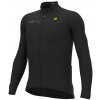 ALÉ Cycling Clothing ALÉ SOLID Fondo 2.0 Jacket, Black Veľkosť: L Pánska zimná bunda s ochranou proti vetru