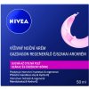 Nivea Visage Aqua Effect výživný regeneračný nočný krém pre suchú až citlivú pleť pre dokonalú výživnú starostlivosť 50 ml