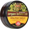 SUN Argan oil opaľovacie maslo SPF 15 s GLITRAMI pre rýchle zhnednutie VIVACO 200 ml