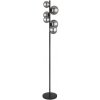 Globo Globo 56133-6S - LED Stojacia lampa RIHA 6xG9/3,5W/230V dymová/čierna GL8530 + záruka 5 rokov zadarmo
