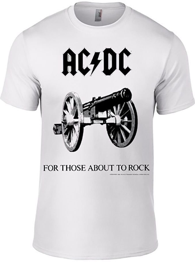 AC/DC tričko For Those About To Rock white