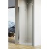 SANSWISS SOLINO SOLF1 100cm ľavé dvere do niky alebo do kombinácie / sprchový kút rohový, profil chróm - 87 – sklo matné Screen