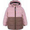Color Kids Dětská zimní bunda hnědo růžová