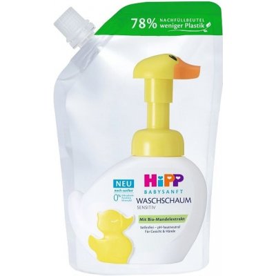 HiPP Babysanft - Pena na umývanie Kačica, náhradná náplň, 250 ml