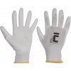 Cerva BUNTING EVOLUTION Pracovné rukavice 12 párov biela 9/L