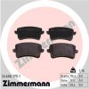 ZIMMERMANN Sada brzdových platničiek kotúčovej brzdy 24606.175.1