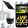 4G kamera s solárnym panelom V380 Pro IP65 bez napájacieho zdroja