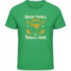 Akciové Gildan Soft-Style Tričko - Kde je pivo Tam je nádej - Irish Green - XL - Pánske