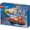 Lego City 60373 Hasičská záchranná loď a čln, 144 dielikov