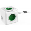 Zásuvka PowerCube EXTENDED USB s káblom 1.5m zelená