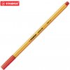 Liner STABILO point 88 svetlo červený