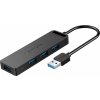 USB Hub Vention 4-Port USB 3.0 Hub with Power Supply 0.5m Black (CHLBD)