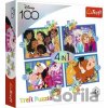 TREFL Disney 100 let Disneyho veselý svět 4v1 35,48,54,70 dielov