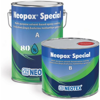 Neopox Špecial Winter - epoxidový podlahový náter: 1 Kg Sivá