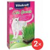 Vitakraft Cat Grass tráva pre mačky súprava 2× 120 g