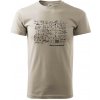Matematika - čomu nerozumieš - Klasické pánske tričko vyššej gramáže - 2XL ( Ľadovo sivá )