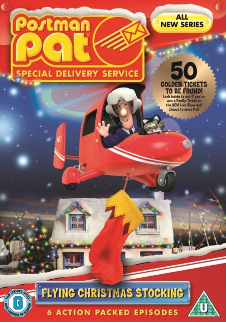 Postman Pat Special Delivery Service - Flying Christmas Stocking DVD