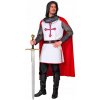 KOSTÝM RYTIERA TEMPLÁRA TUNIKA KARNEVALOVÝ KOSTÝM XXL