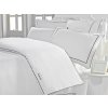 L'essentiel Bavlnené obliečky Mahur 220x200 cm+2x 50x70 cm+2x 50x70 cm a prestieradlo biele/čierne