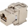 XtendLan Keystone jack RJ45, CAT5e, STP, zaklapávacia zozadu