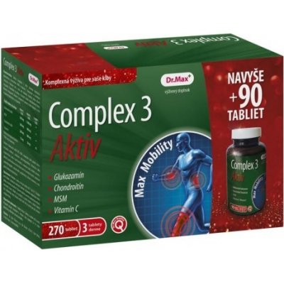 Dr.Max Complex 3 Aktiv 180+ 90 kapsúl od 26,29 € - Heureka.sk