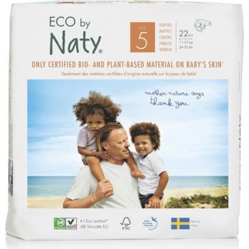 Naty Eko plienky Junior 11-25 kg 22 ks od 10 € - Heureka.sk