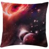 XPOSE® Mikroplyšová obliečka na vankúš GALAXIE (digitálna tlač) 40x40 cm, Mikroplyš