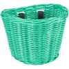Electra ratanový malý predný koš Mint Green