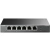 TP-Link switch TL-SF1006P (6x100Mb/s, 4xPoE+, 67W, fanless)