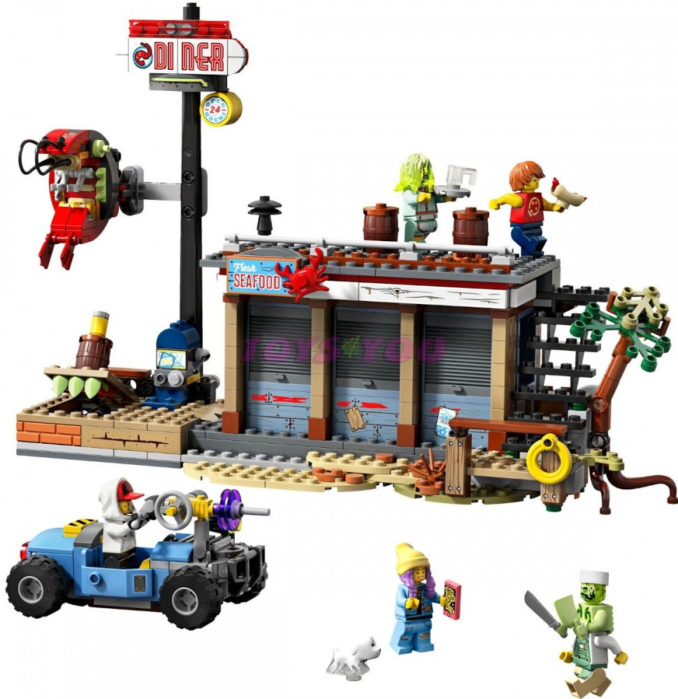 LEGO® HIDDEN Side 70422 Útok na stánok s krevetami od 49,49 € - Heureka.sk