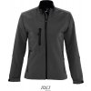 SOL'S | Roxy, Dámska 3-vrst. softshell. bunda, sivá ch., S