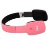 HEADPHONES BLUETOOTH XX.Y KUKI,ružová R-15 BT PINK