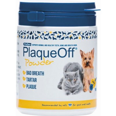 ProDen PlaqueOff Powder pre psy a mačky zubný kameň 40 g