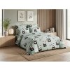 Textilomanie Obliečky z mikrovlákna PANDA RELAX mentolové Rozmer obliečky: 70 x 90 cm | 140 x 220 cm