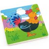 Viga puzzle Ako rastie kohútik multicolor