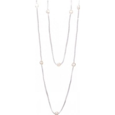 JwL Luxury Pearls Dlhý náhrdelník z bielych pravých perál JL0427 od 52,2 €  - Heureka.sk