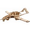 UGEARS 3D puzzle Bojový dron Bayraktar TB2 125 dílků