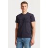 Gant tričko Reg Tonal shield SS modré